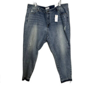 NWT Lane Bryant Flex Magic Waistband Signature Fit Mid-rise Skinny Jeans Size 28